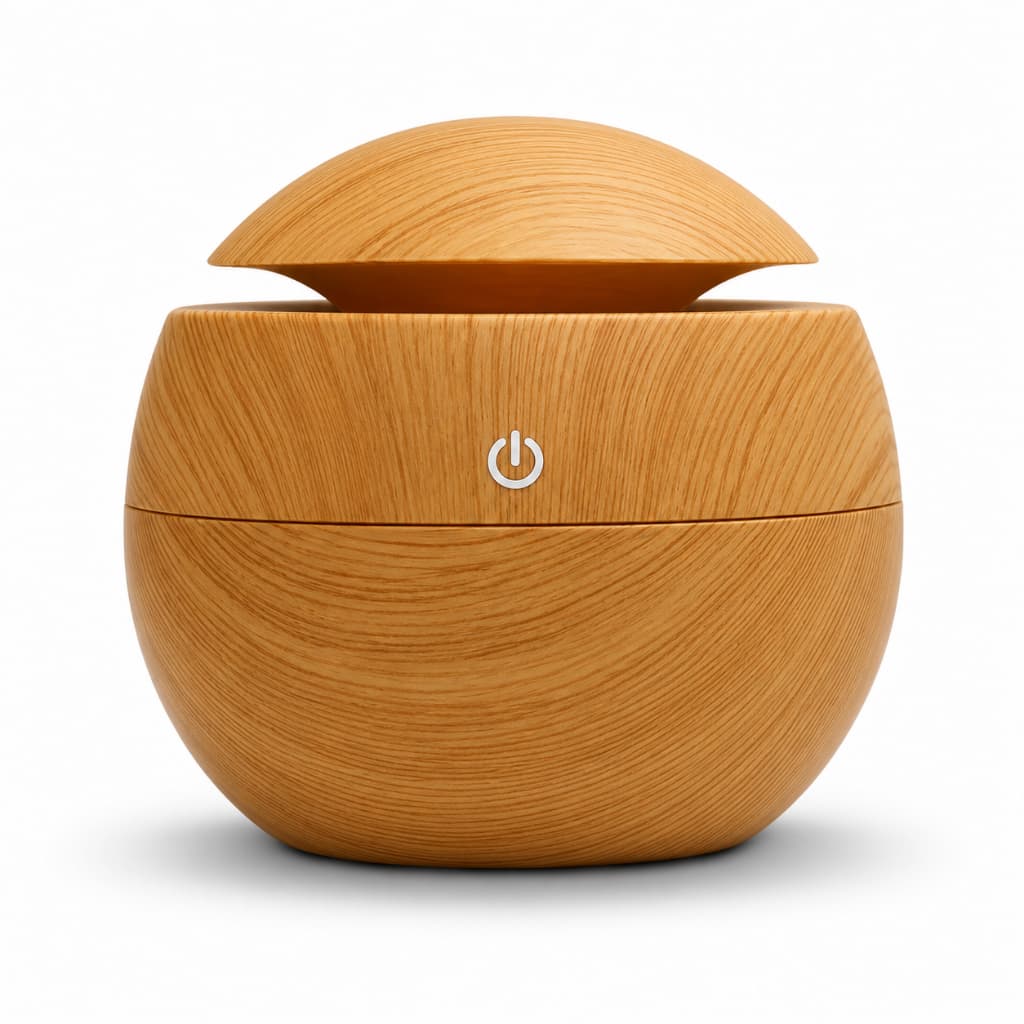 Umidificador de Ar Difusor de Aromas USB LED Colorido Aromaterapia Portátil