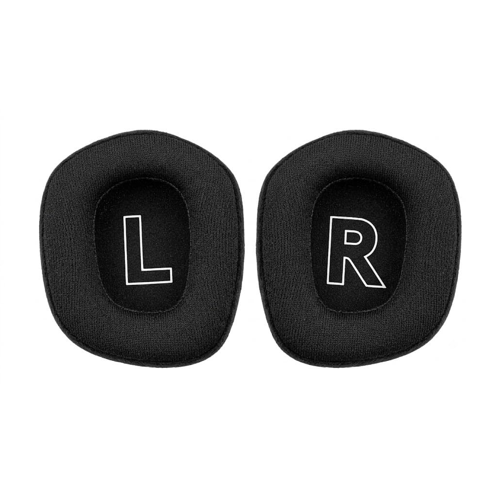 Almofada Earpads Espuma Reposicao Compativel Logitech G733 G335 G535 Headset Gamer Nova Par Almofadas