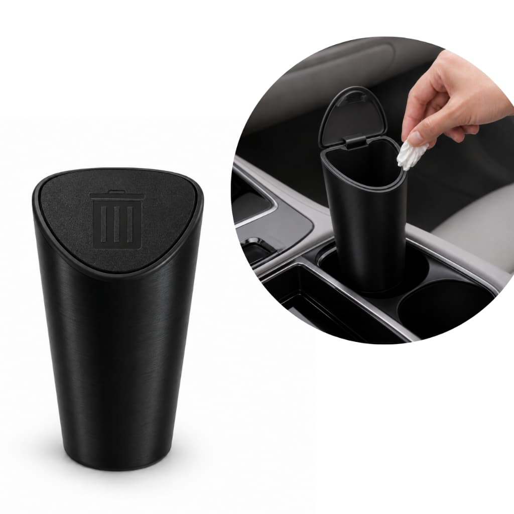 Lixeira Automotivo Porta Copos para Carro Universal Compacta Portatil