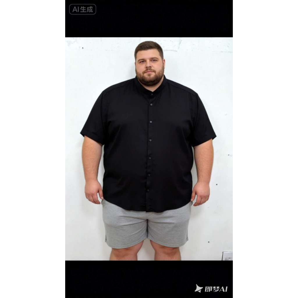 Camisa Oversized Masculina com Gola Padre em Várias Cores - Estilo Moderno e Confortável‌,Tecido 100% Viscolinho.