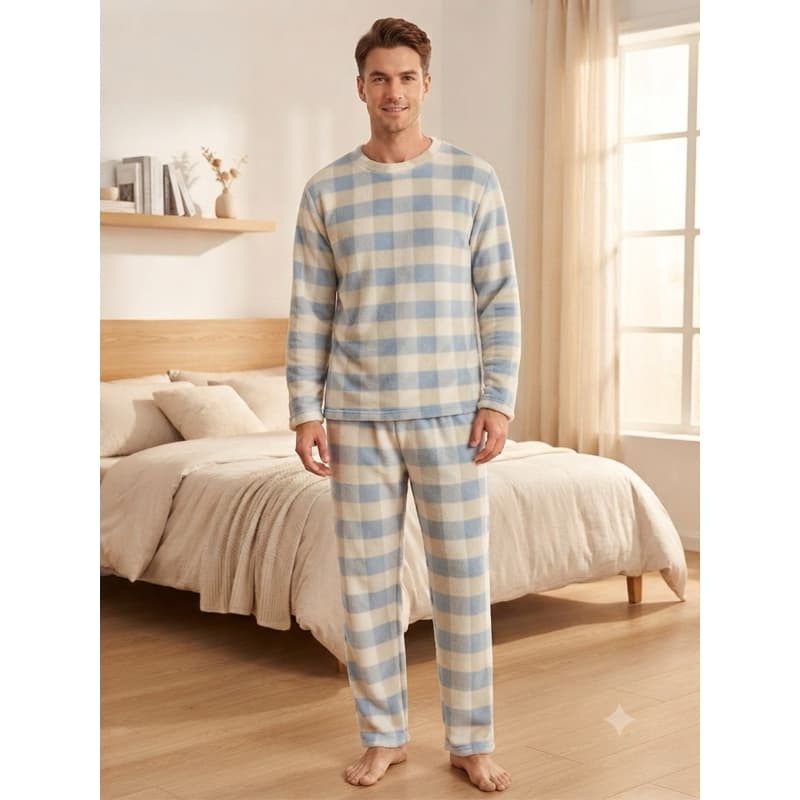 Pijama Masculino  soft  Fleece  Macio & Quentinho  na medida 🙋‍♀️❄️⛄️