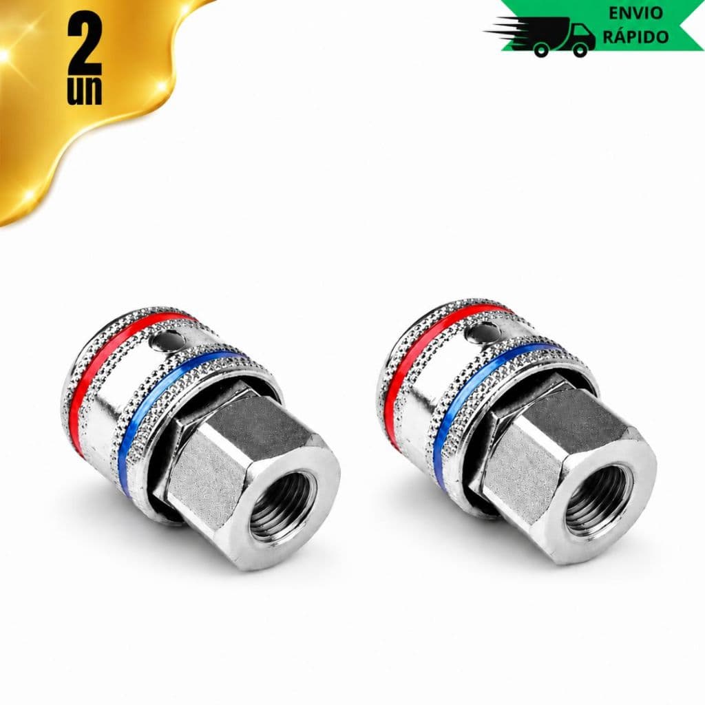 Engates Rápido Para Ar 1/4 Fêmea Compressores Pneumática Ideal Para Mangueiras Ferramentas