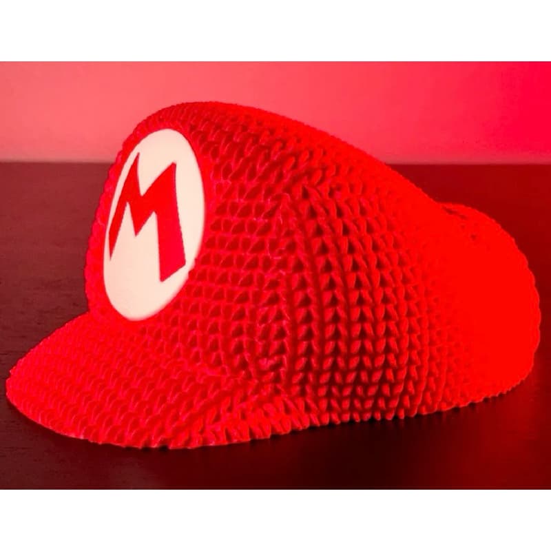 Boné Colecionável Super Mario - com Textura de Tricô