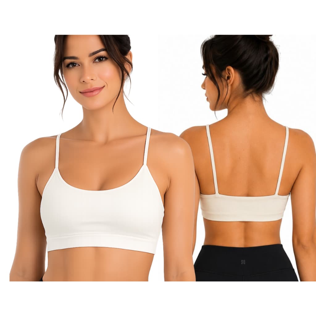 Top Fitness Academia Feminino Alcinha Com Forro Duplo Não Fica Transparente Basico Nakine