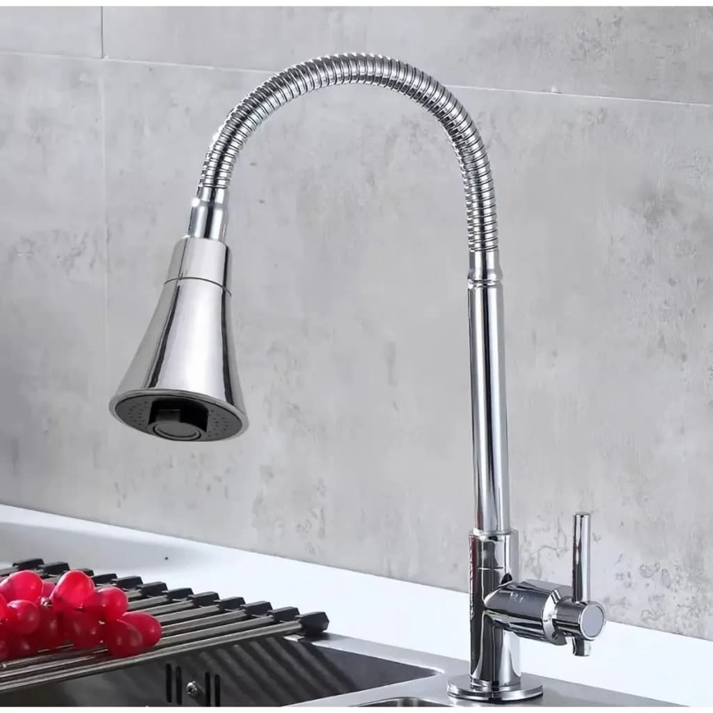 Torneira Para Cozinha Gourmet Flexivel 2 Dois Jatos Mais Vendida