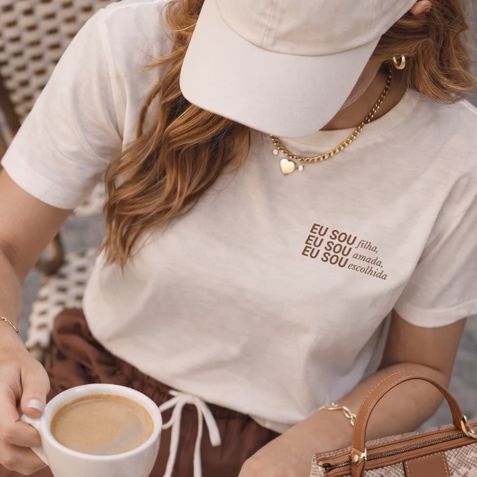 Blusas Evangélica femininas "Eu Sou"