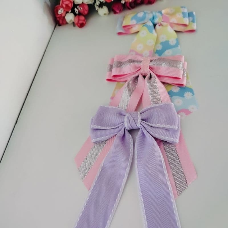 Laço com ponta/ Adulto e Infantil/Laço para cabelo