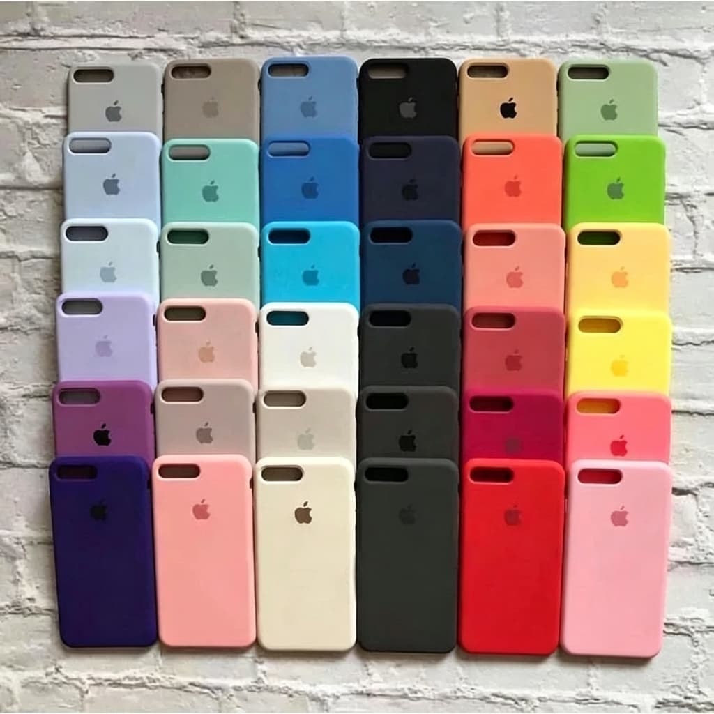 Capa Capinha Case Para 7plus/8plus - Silicone e Interior Aveludado Super Premium