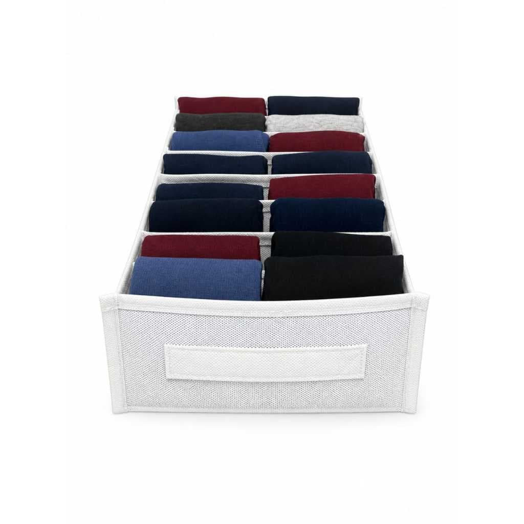 Kit 8 Colmeias Organizadoras M Branco Neve Gavetas Reforçado Branco