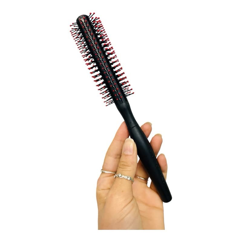 Escova profissional para cabelo curtos, resistente a calor.
