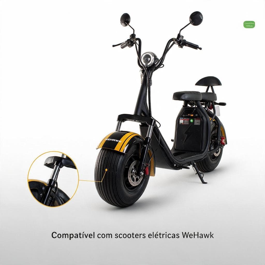 Amortecedor Dianteiro - Direto ou Esquerdo compatível com  Scooter X7, X8, WX-07 e WX-10 Wehawk
