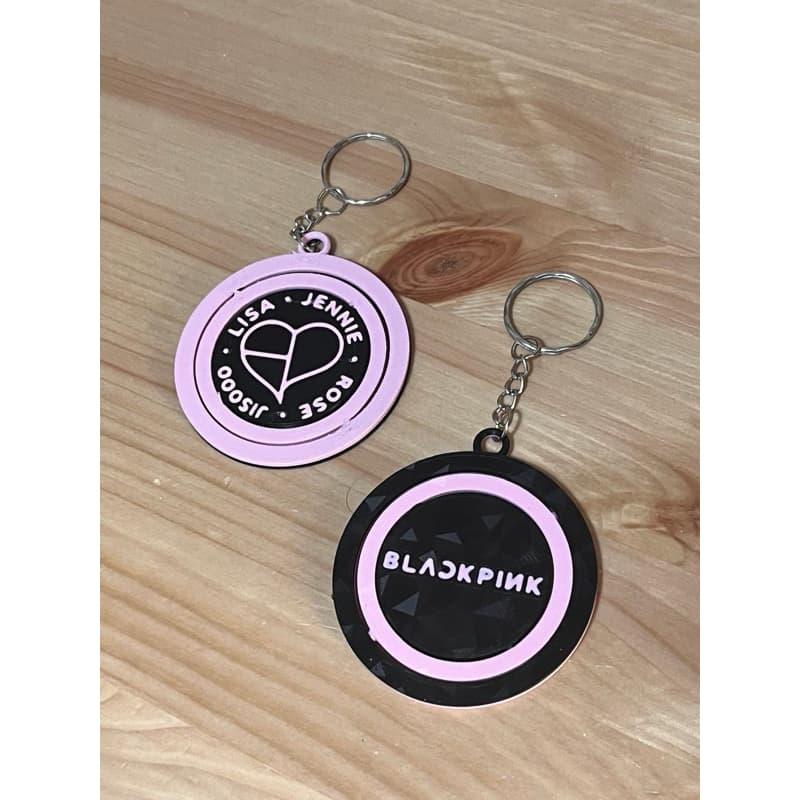 🩷 Chaveiro Giratório BlackPink | Chaveiros para bolsas e mochilas