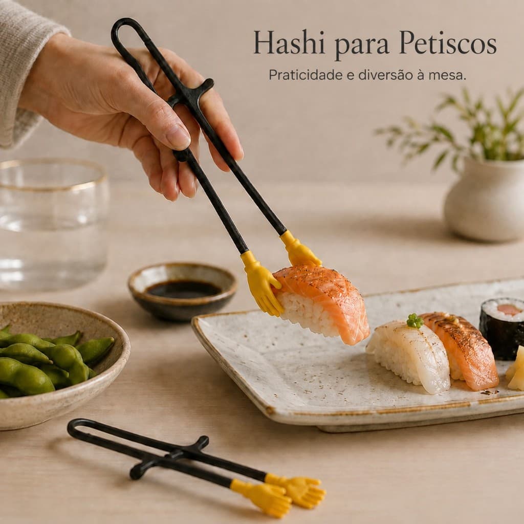 Adaptador de Hashi Mãozinha Reutilizável Infantil Auxiliar Fácil Prático Utensílios de Cozinha Janta