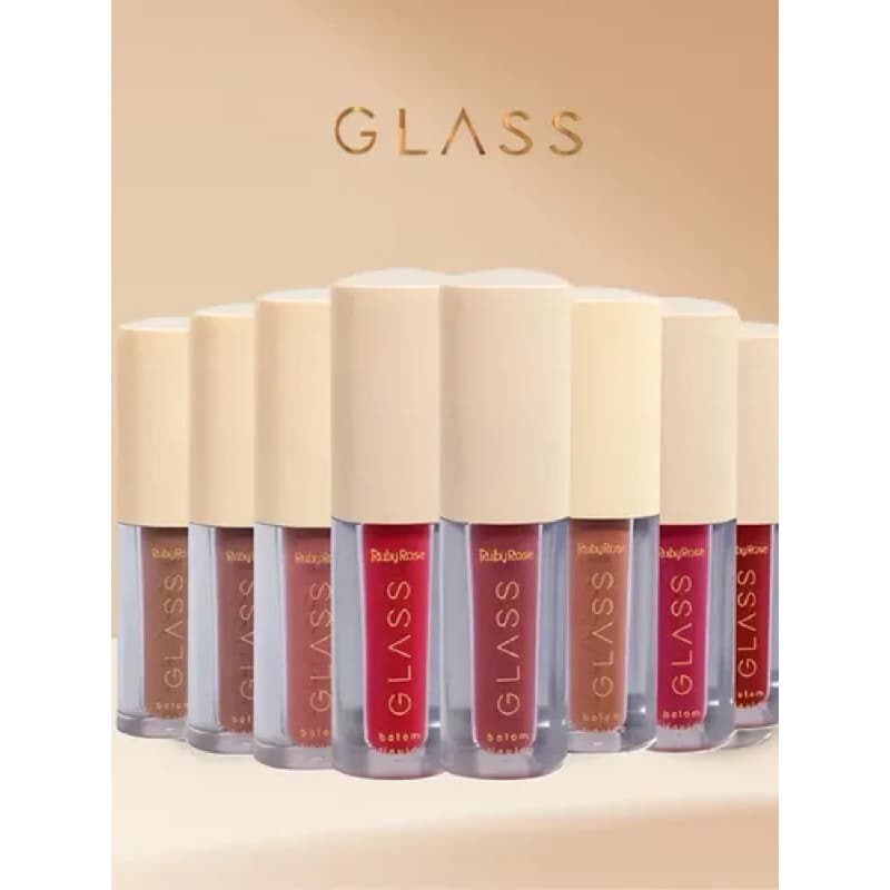 Batom Líquido Glass Ruby Rose Velvety