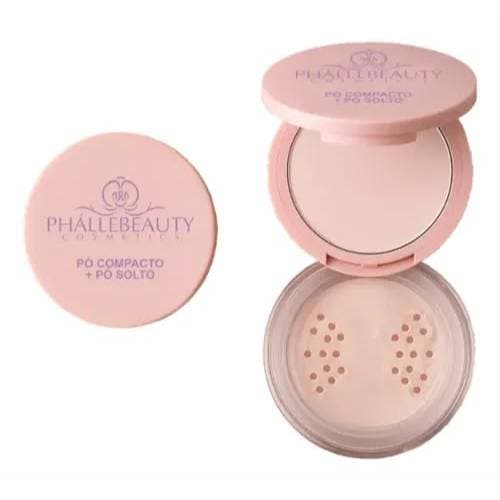 Pó Compacto + Pó Solto - Phallebeauty