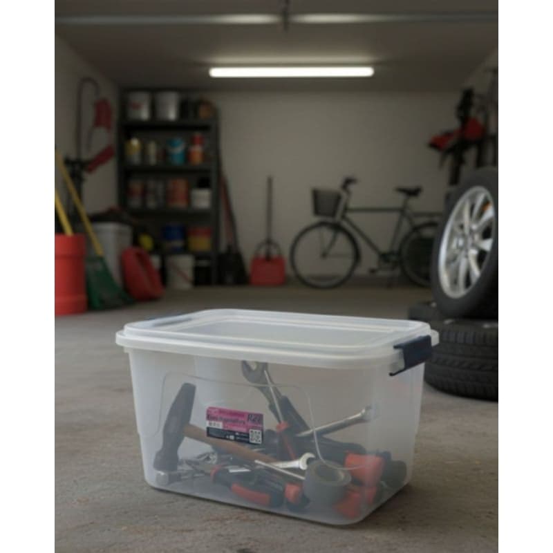 kit de 4 caixas organizadora contêiner 15 litros Organizador de RoupasCaixa Multiuso
Caixa para Armazenamento