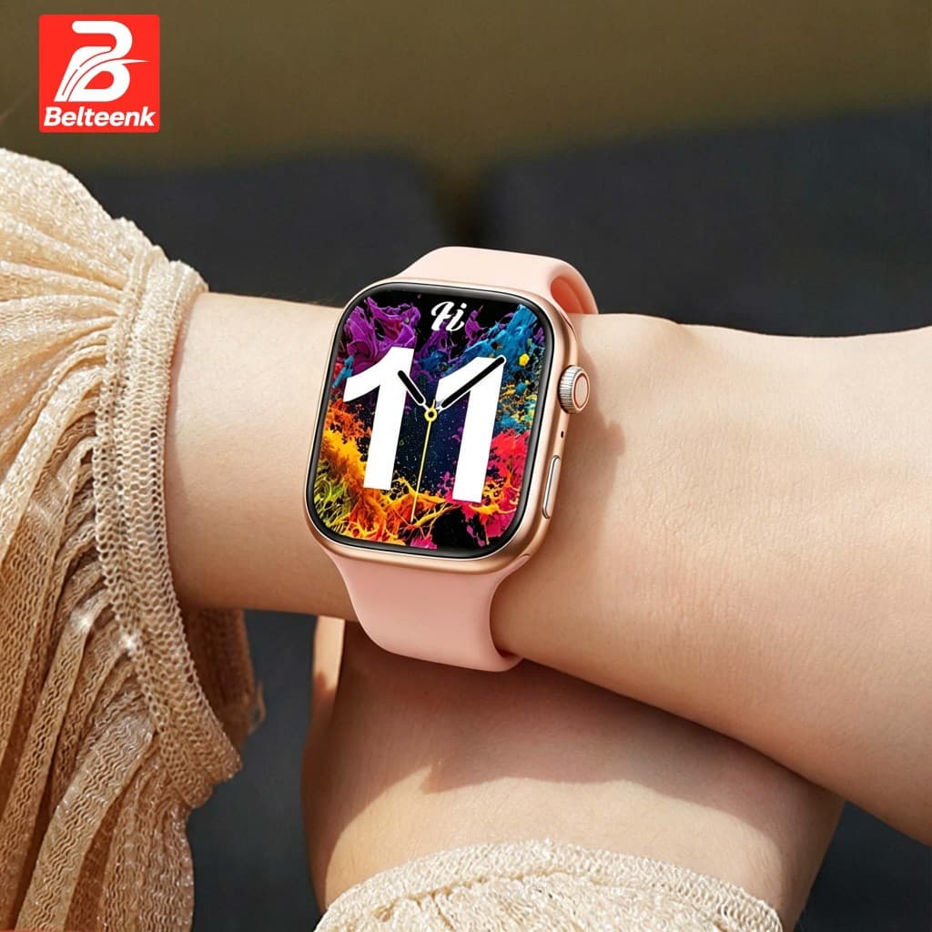 Relógio Smartwatch Masculino Feminino Relógio inteligente 2026 Novo Belteenk watch 11 NFC/GPS | IP68 à Prova de água