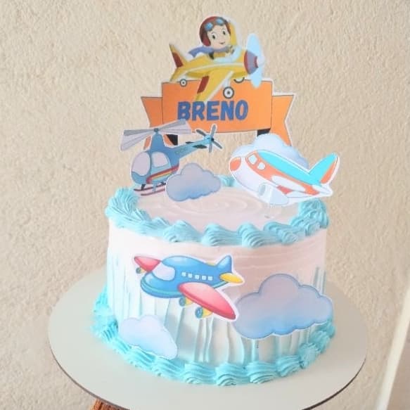 Topo de Bolo Personalizado | Festa Infantil | Nome e Idade