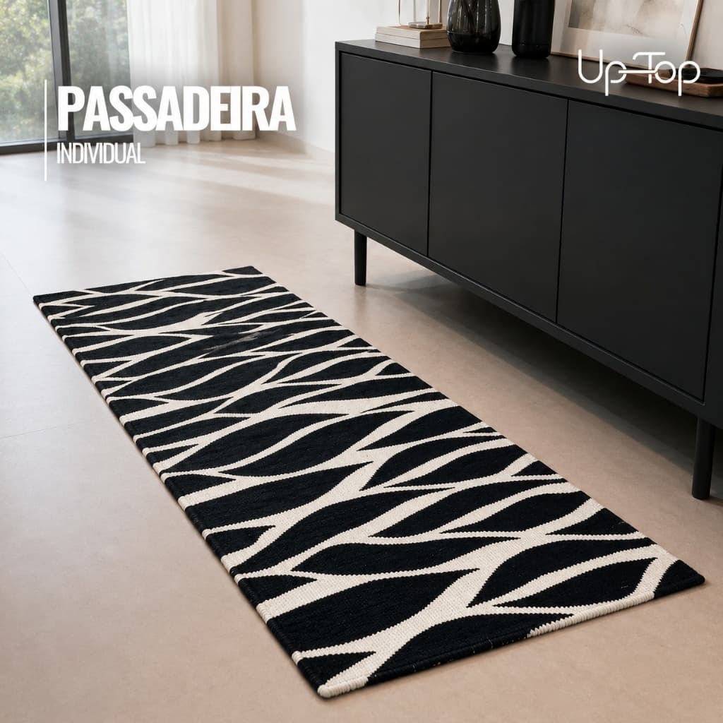 Tapete Passadeira Marrocos  100% Algodão