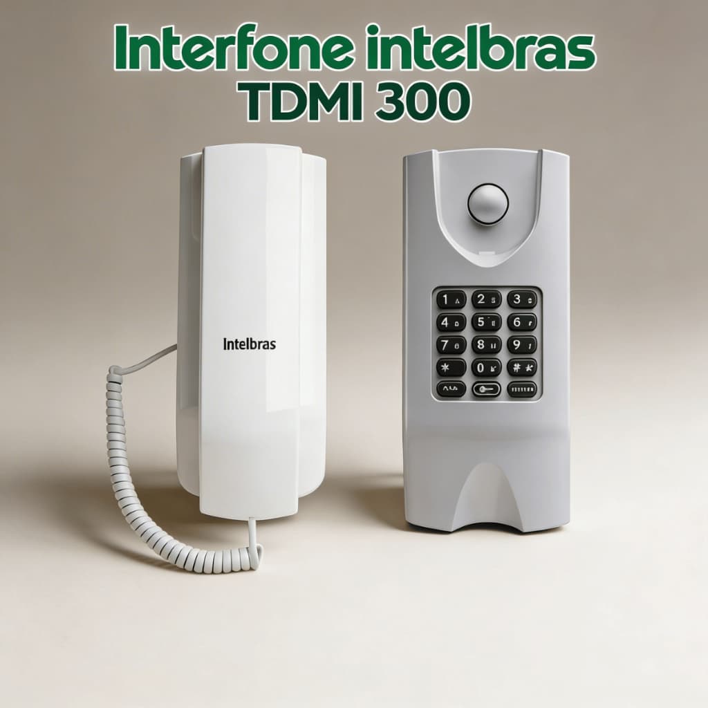 Interfone Intelbras para Apartamentos TDMI 300 Branco