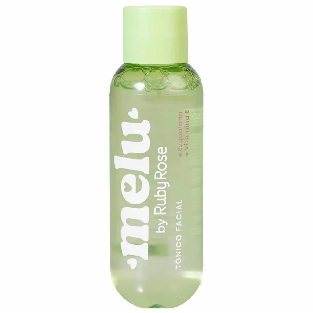 Tônico facial MELU by ruby rose com esqualano e vitamina E 100ML