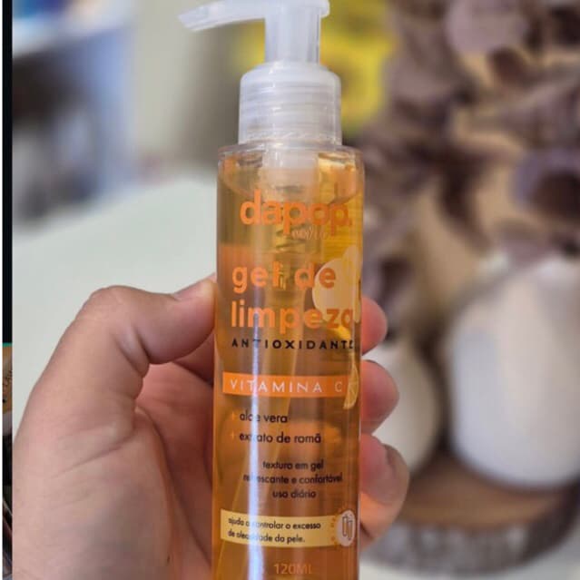 Gel de limpeza facial - Sabonete liquido facial antioxidante - Dapop