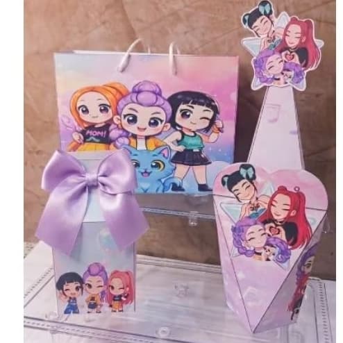 KIT PEGUE E MONTE GUERREIRAS KPOP