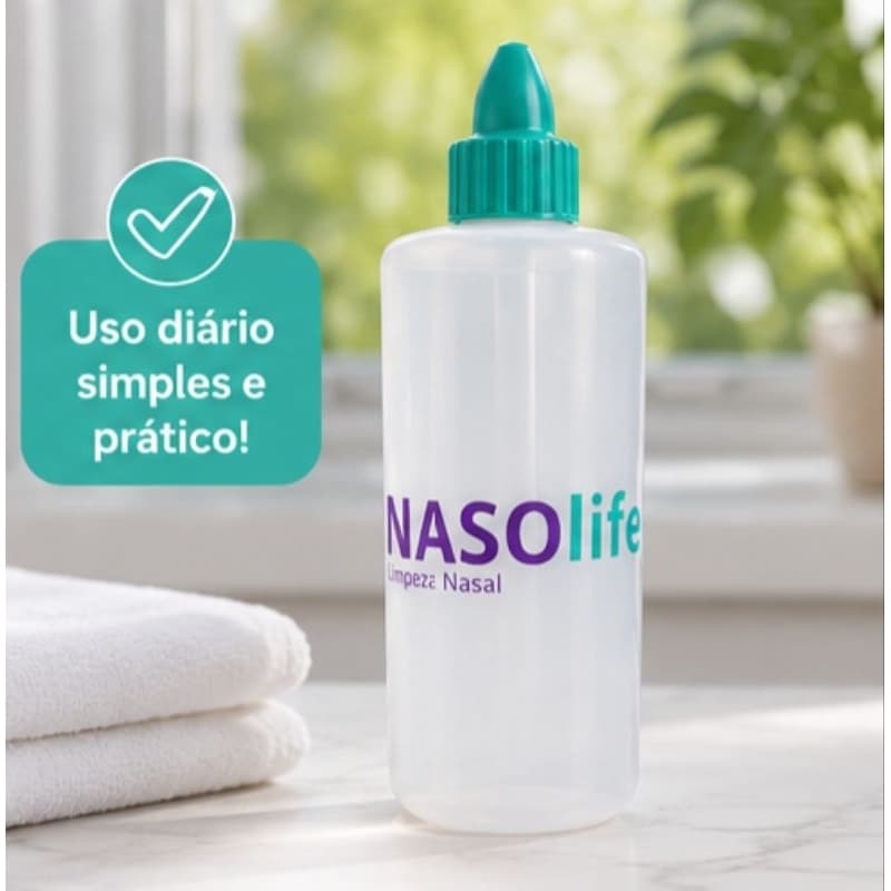 Lavador Nasal  Todas as Idades Higienizador Irrigador Lavagem Soro Squeeze