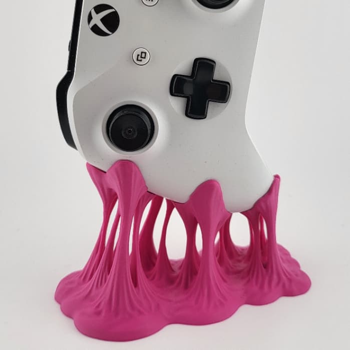 Suporte Controle Xbox Series S X One Porta Controle Gamer Efeito Derretido para Setup