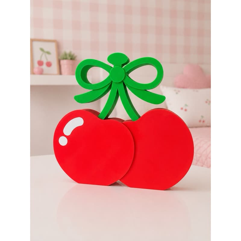 Adorno Cerejinhas Decorativo Infantil | Enfeite Quarto Menina | Decoração Candy Colors