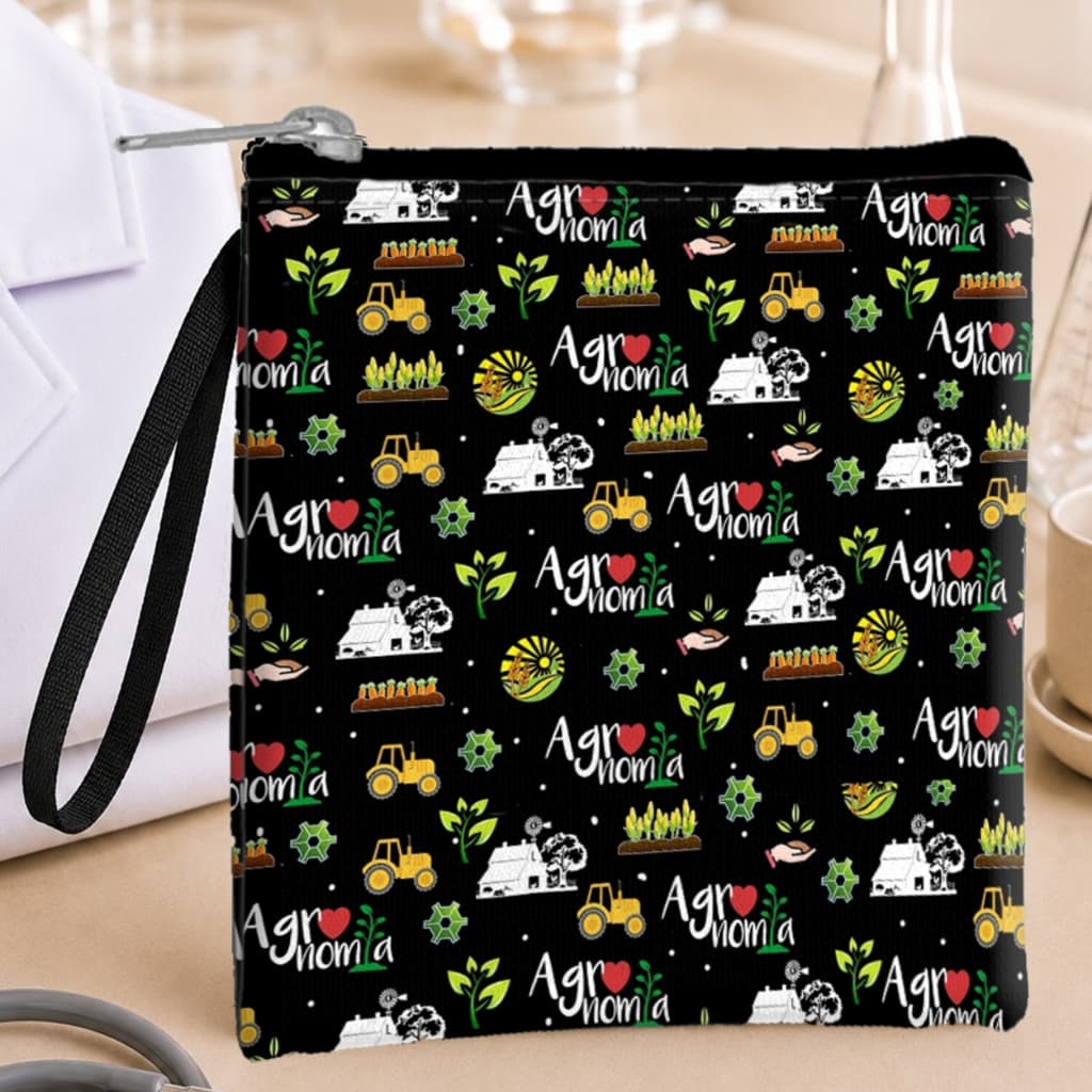 Porta Jaleco Agronomia Nécessaire Organizadora Bolsa Nécessaire Para Estudante e Agrônomo