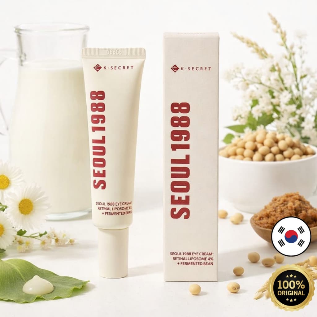 Seoul 1988 Eye Cream Creme para Área dos Olhos Anti Olheira Coreano Original 30ml PRONTA ENTREGA