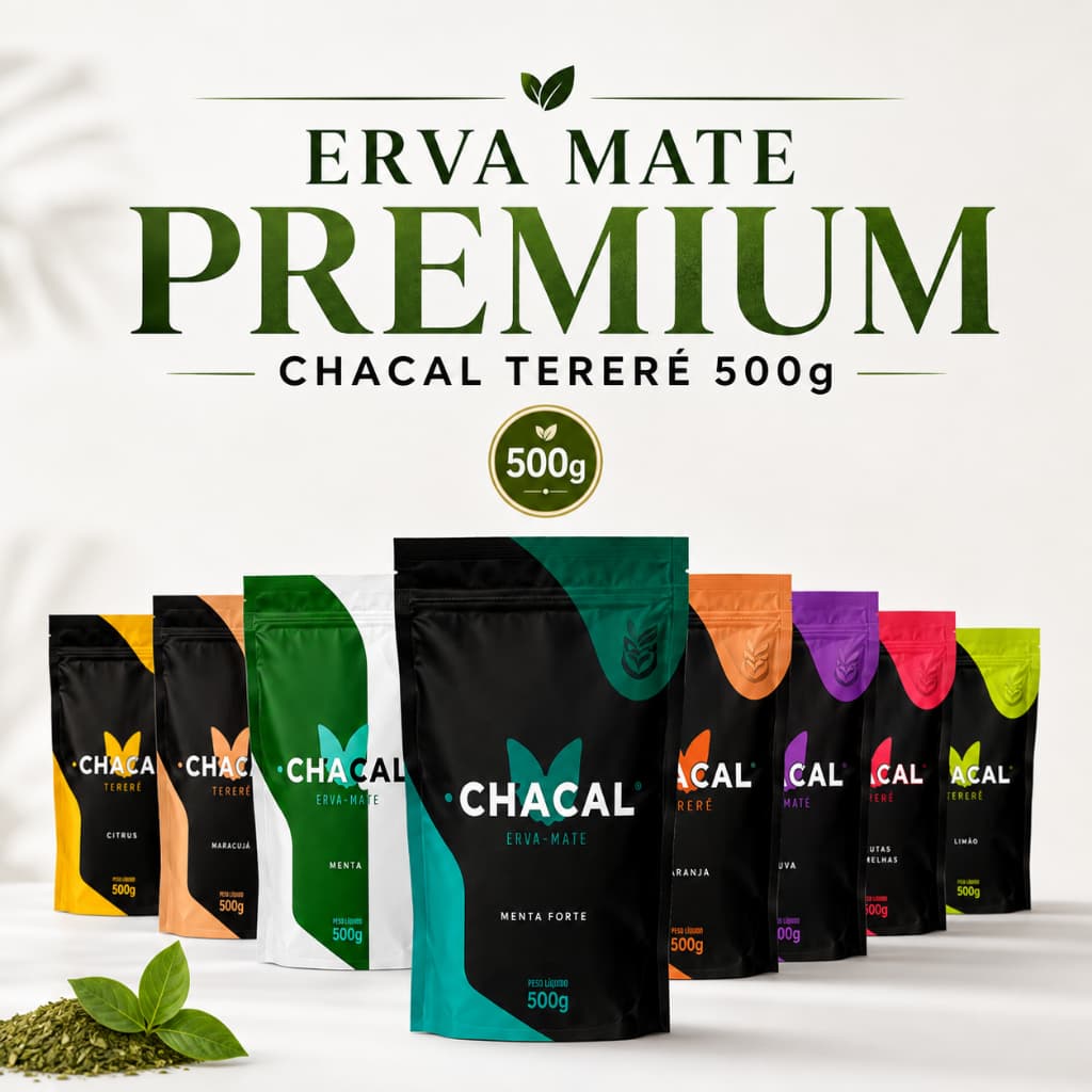 Erva Mate Premium Chacal Tereré 500g