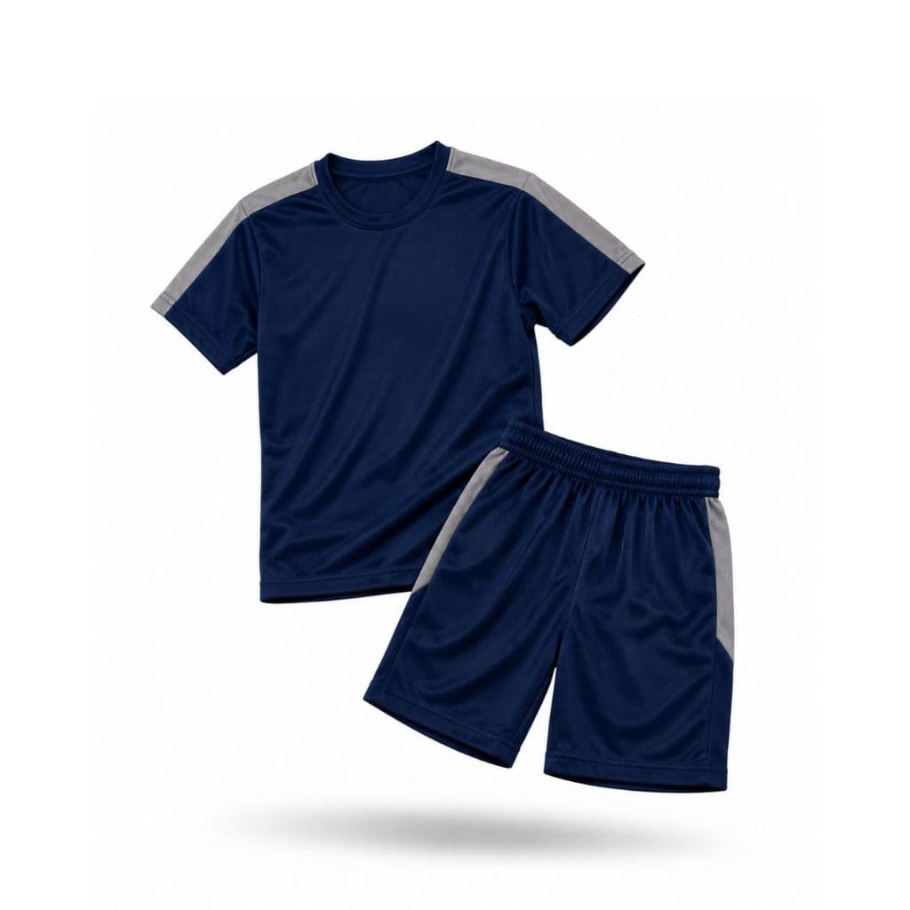 Conjunto Infantil Dry Fit Masculino Juvenil Menino Camiseta e Short Esportivo 8 10 12 14 Anos