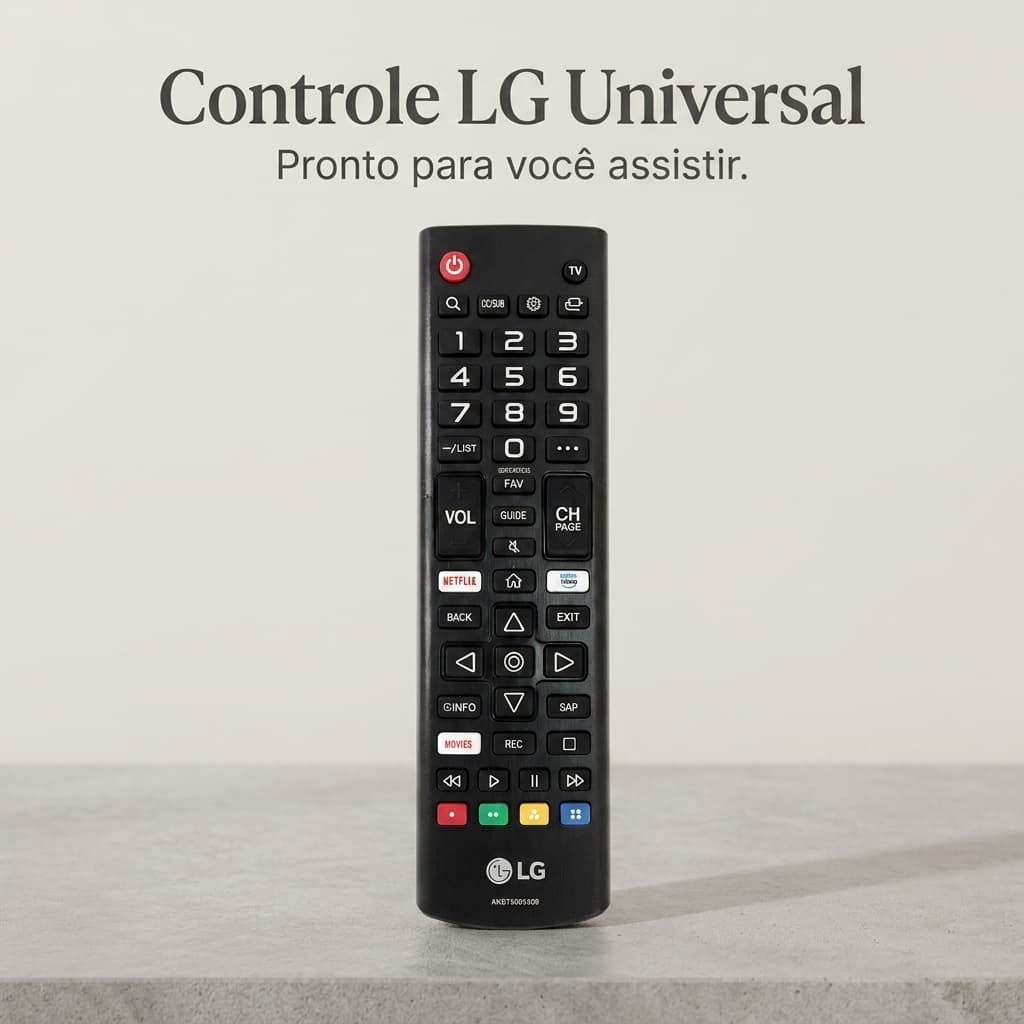 Controle Remoto LG Universal para TV Smart LED LCD