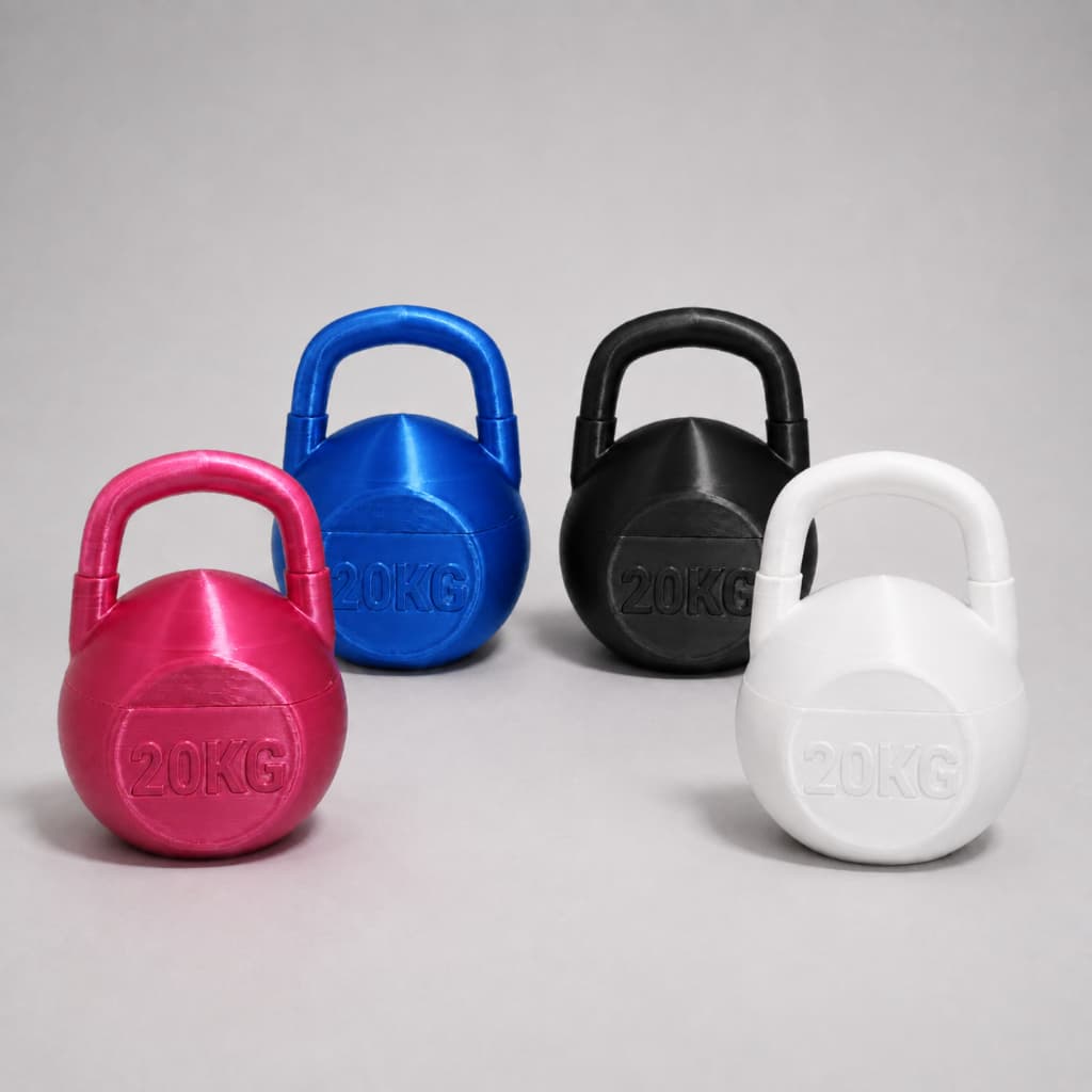 Chaveiro Mini Kettlebell Porta-Anel com Mosquetão para Academia Treino Crossfit Aliança