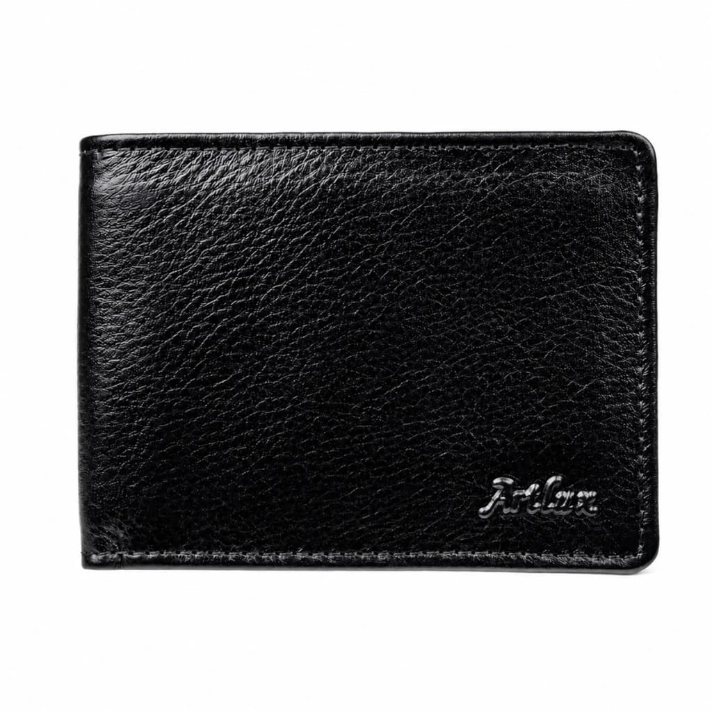 Carteira Masculina Anti Furto com Porta Notas Duplo 100% Couro Artlux 3081