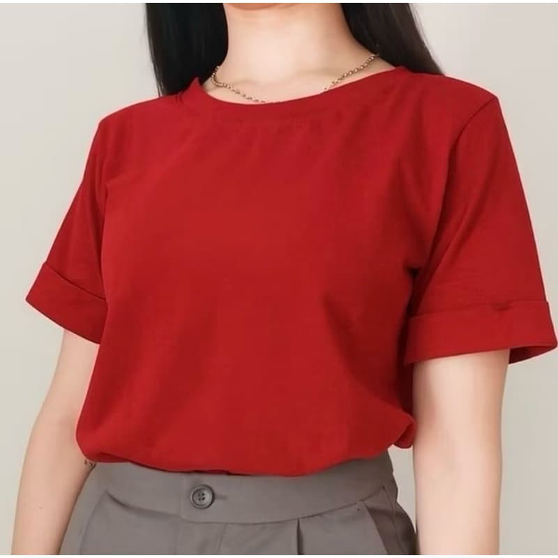 Blusa T-Shirt Femenina 100%Algodão Laura