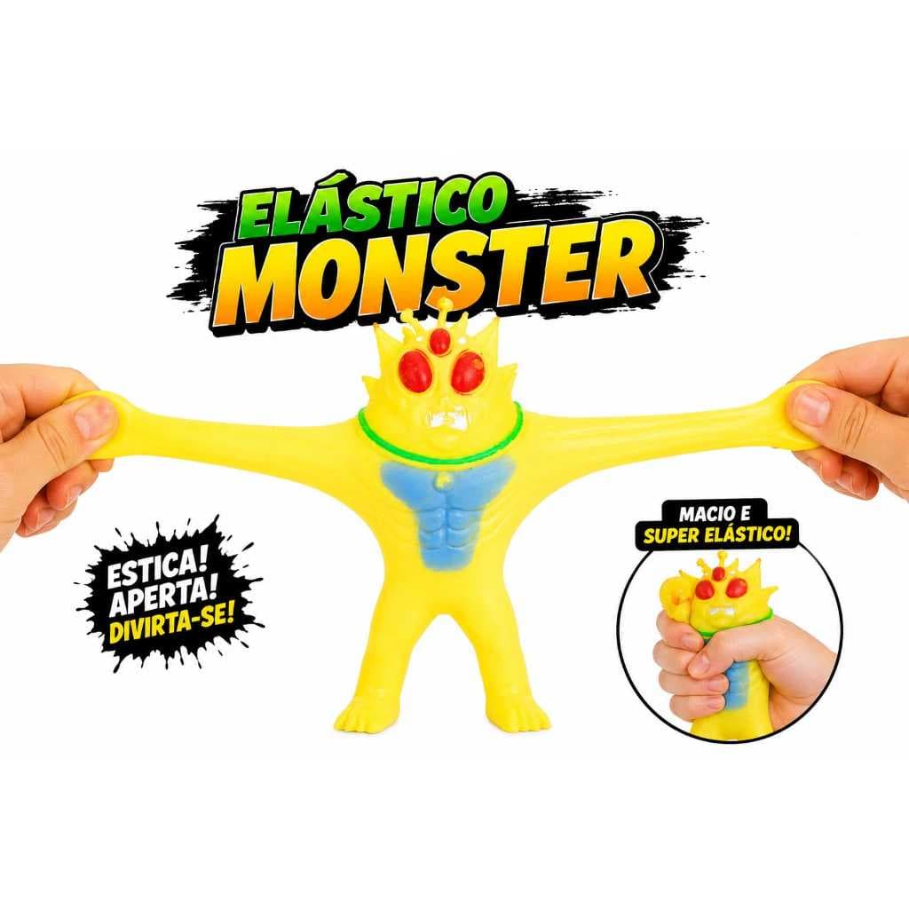 ESTICA E APERTA MONSTRO BRINQUEDO