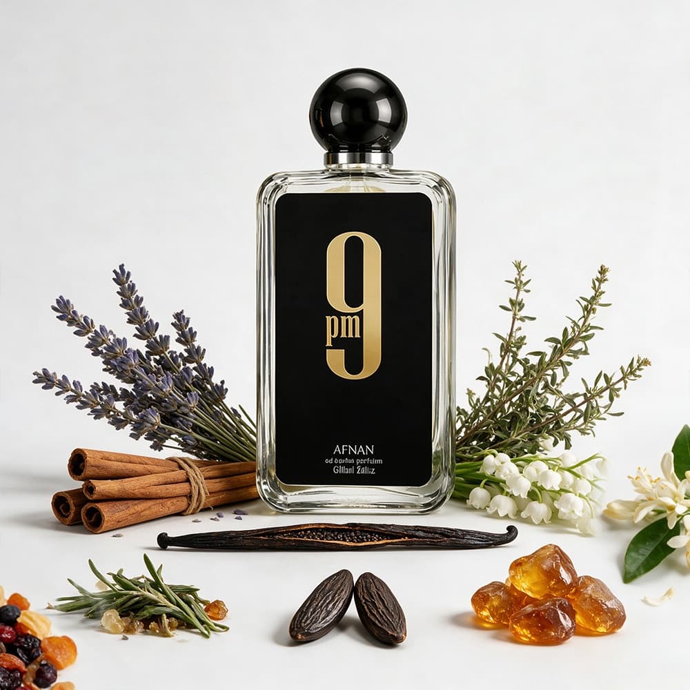 Perfume Arabe Afnan 9PM 100ml EDP Masculino Longa Duração Original Perfume