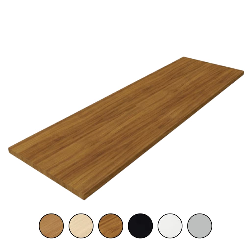 Tampo de mesa e Prateleira 40x120 em Mdf espessura de 15mm com cores variadas em MDF dimensão 120x40