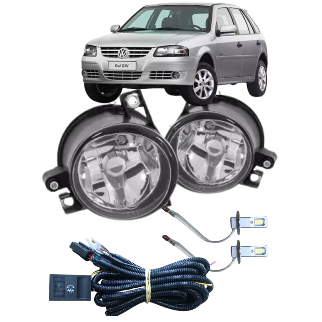 Kit Milha Farolete Parati G4/ Saveiro G4 /gol G4 2006 2007 2008 2009