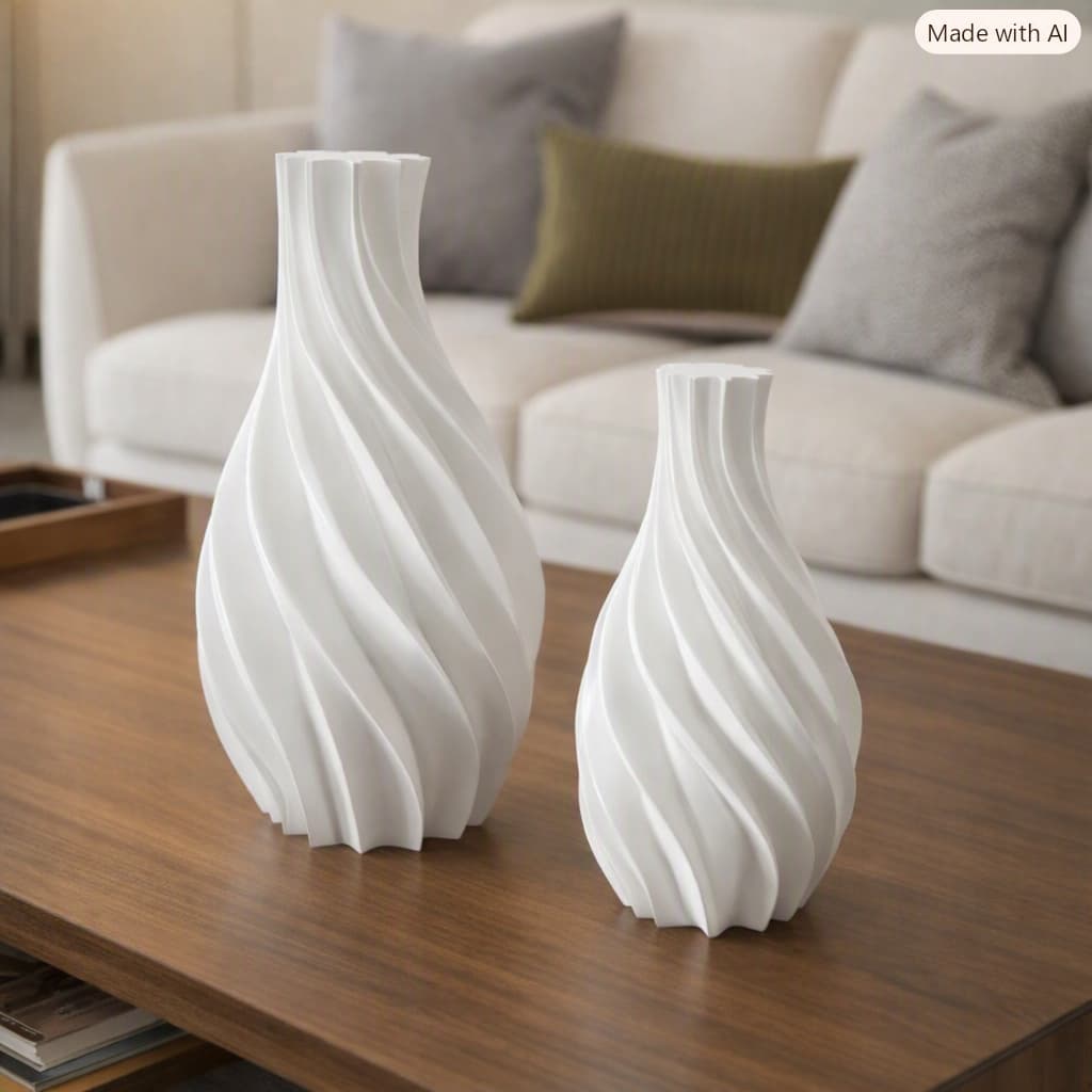 VASO DECORATIVO ESPIRAL