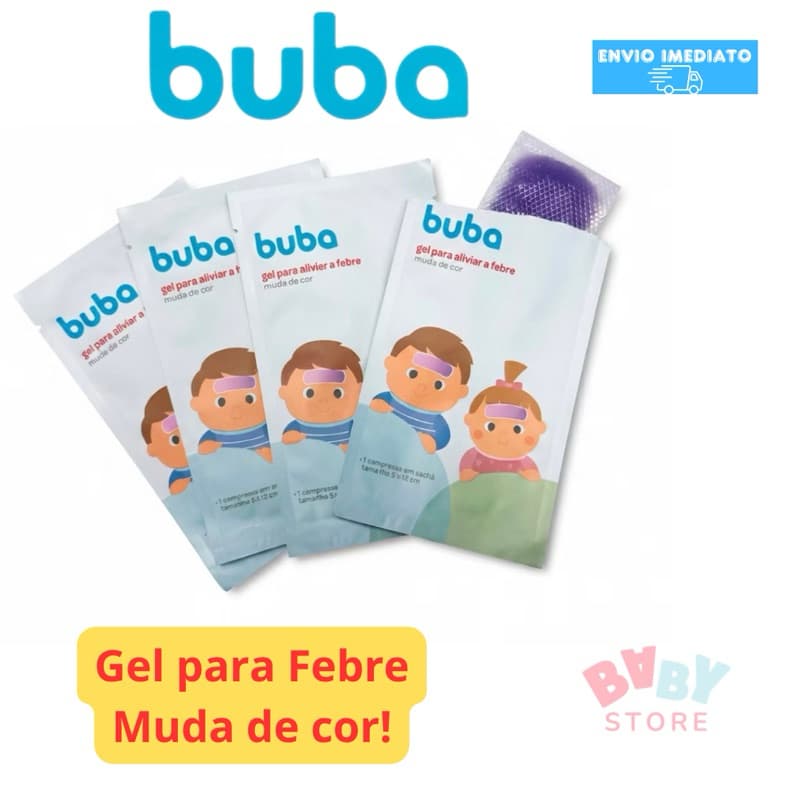 GEL PARA ALIVIAR A FEBRE E MUDA DE COR BUBA