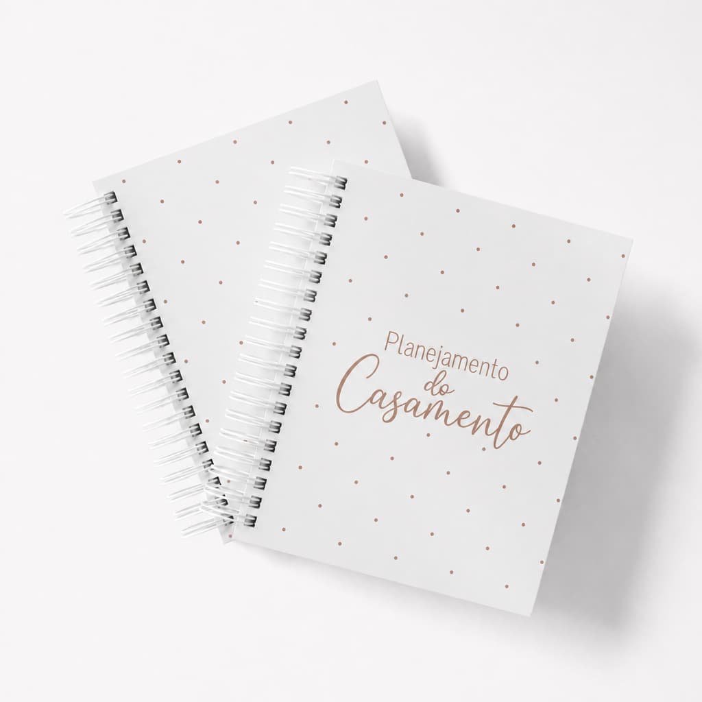 Planner da Noiva Checklist Organização Planejamento A5  Agenda Casamento