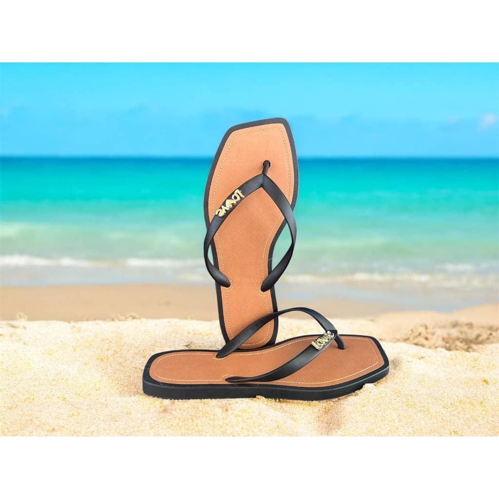 CHINELO FEMININO BICO QUADRADO LINHA CONFORT PALMILHA COSTURADA