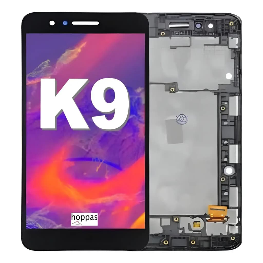 Frontal Tela Display Touch LG K9 X210 C/ Aro Original Pronta Entrega