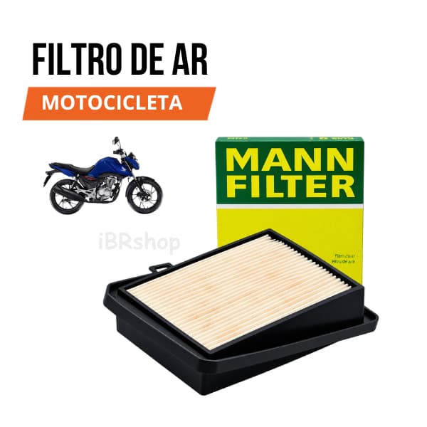 Filtro de Ar CG 150 CG 160 FAN Titan