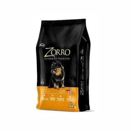 Ração Zorro para Cães Adultos Raças Pequenas 15Kg