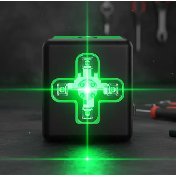 Nível a Laser Exbom NL100 Verde 20m Com Suporte Magnético